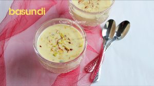 diwali sweet basundi