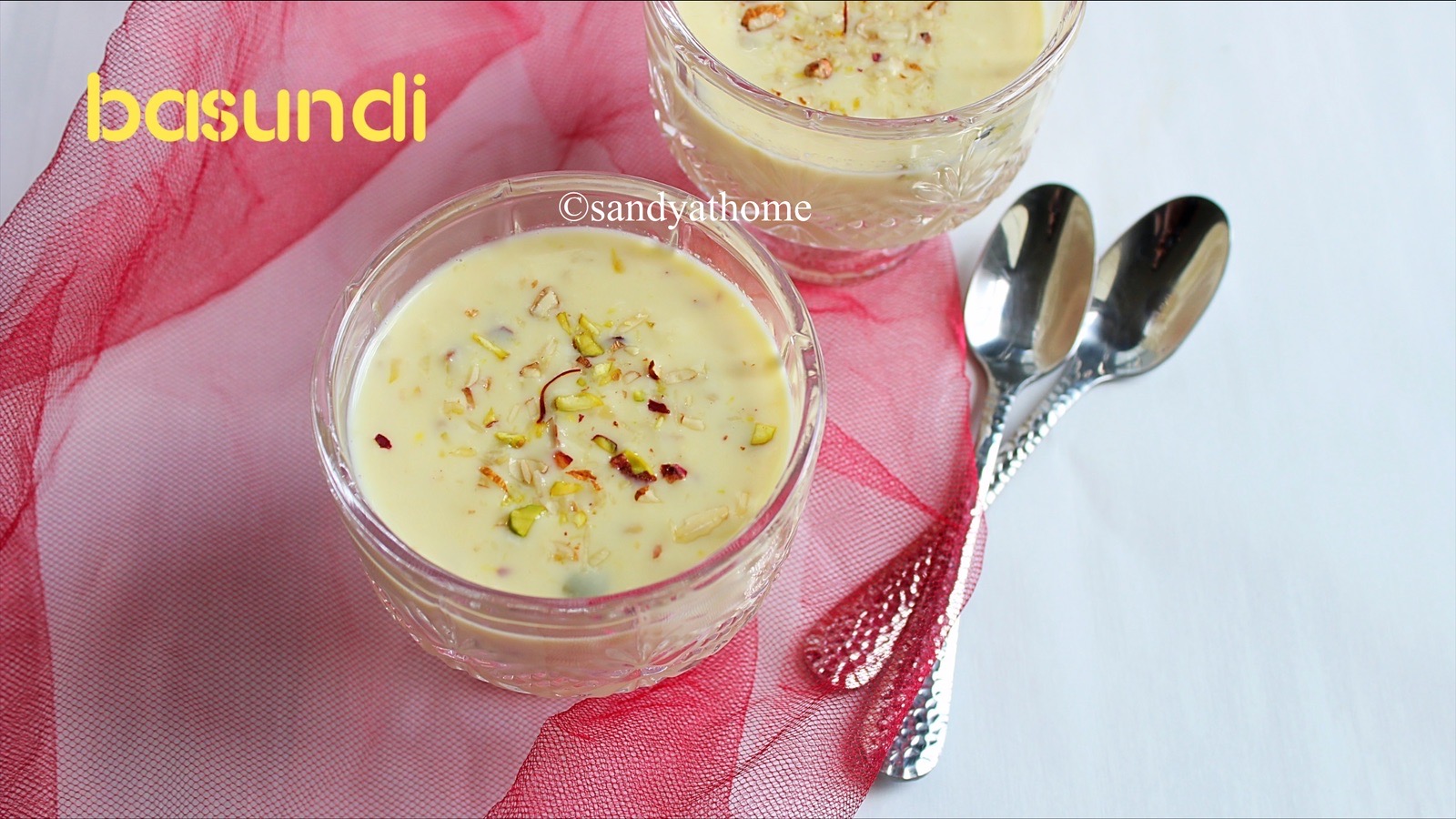 diwali sweet basundi