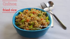 vegetable quinoa fried rice