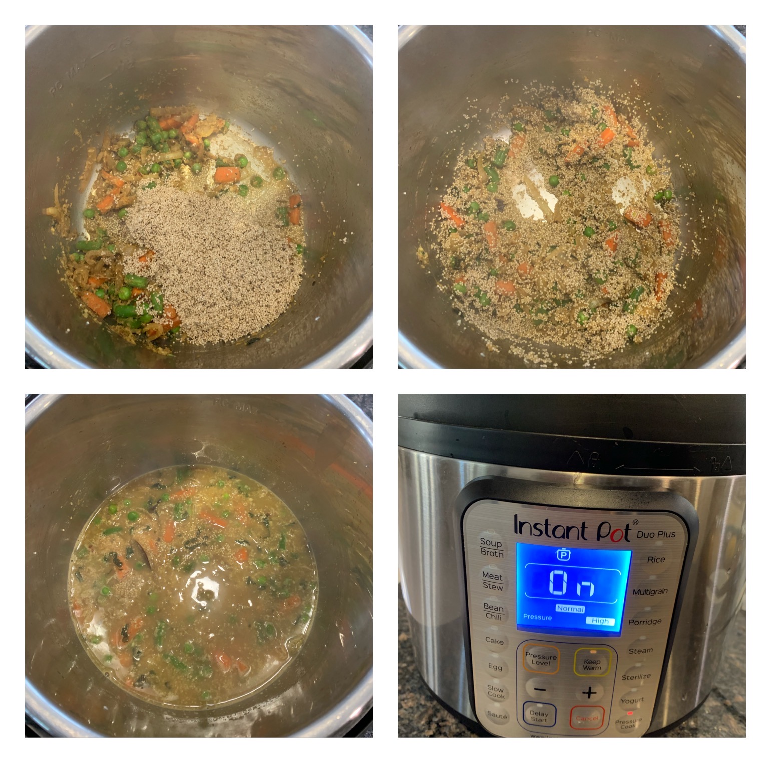 Instant pot little millet brinji recipe, Instant pot recipes Sandhya's recipes