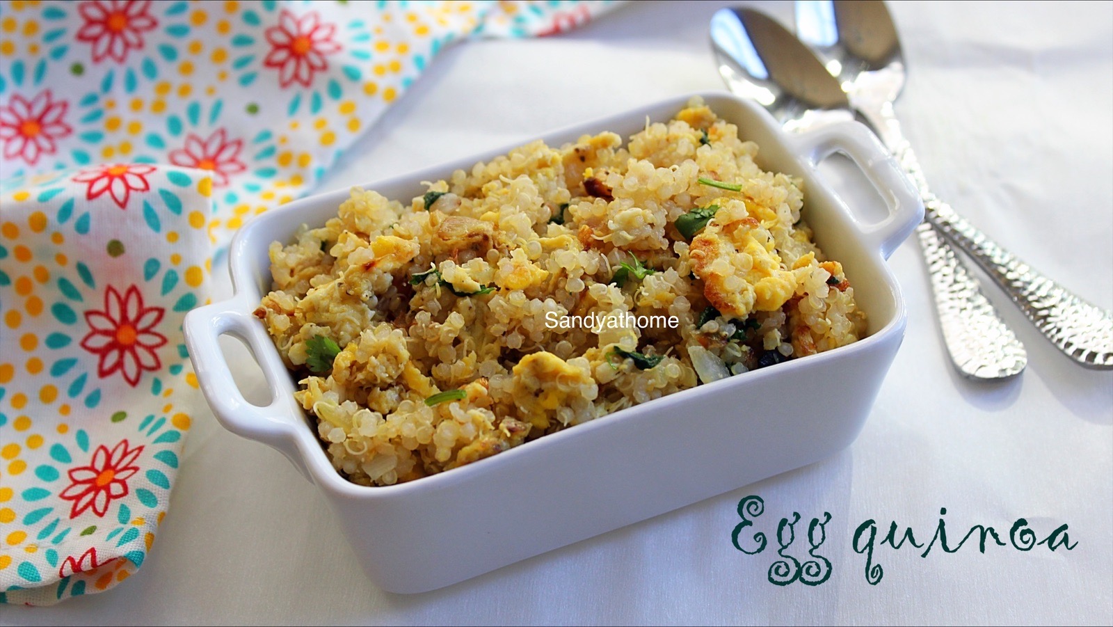 egg quinoa recipe