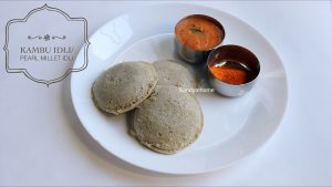 pearl millet idli