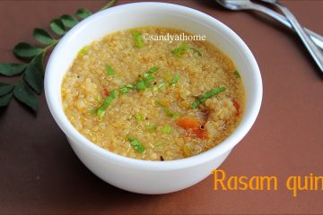 quinoa rasam recipe