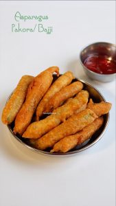 asparagus bajji