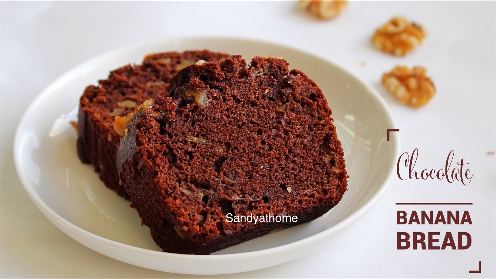 chocolate banana bread