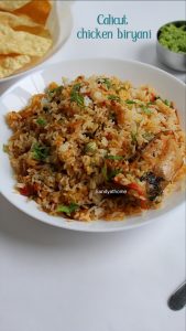 kerala chicken biryani