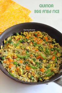 quinoa fried rice