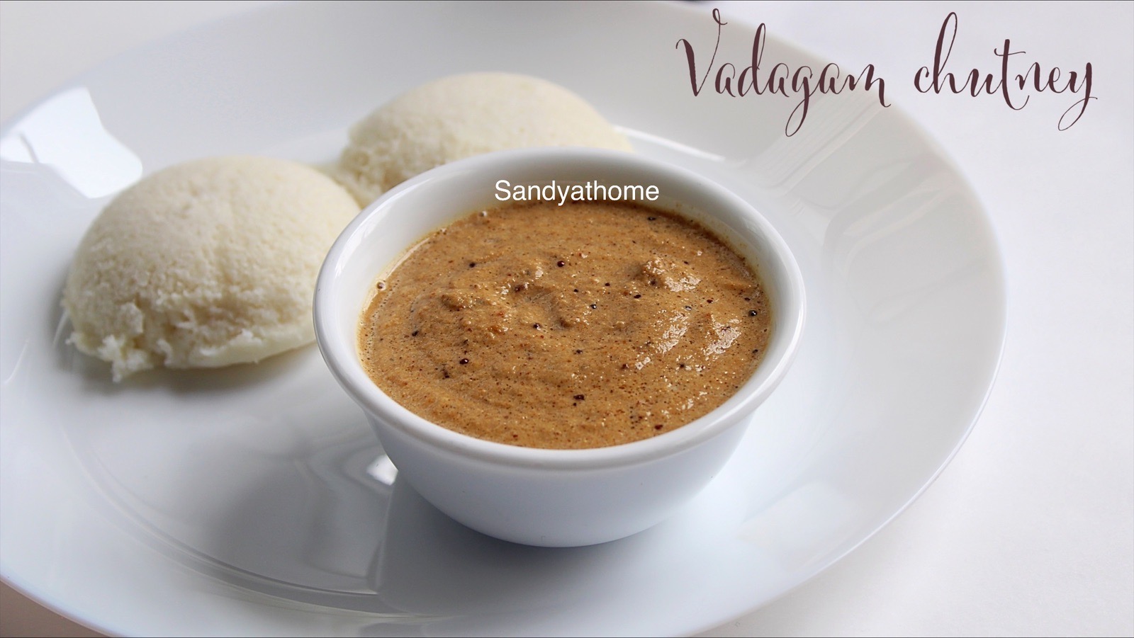 vadagam chutney, Chutney, no onion chutney