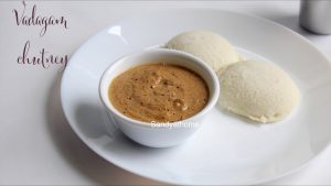 vadagam chutney, Chutney, no onion chutney