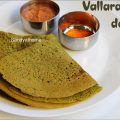 vallarai keerai dosai recipe