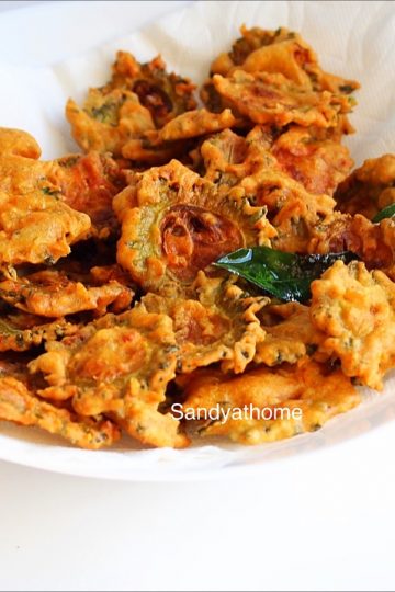 bitter gourd pakoda