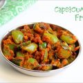 capsicum besan fry