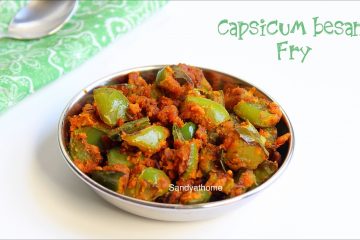 capsicum besan fry