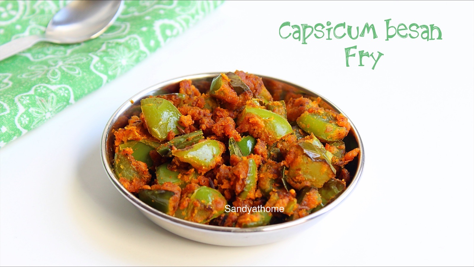 capsicum besan fry