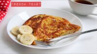 French toast with egg, How to make french toast