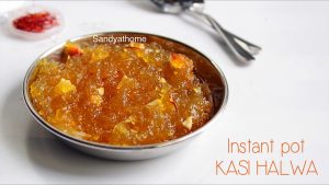 instant pot kasi halwa