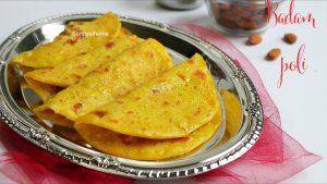 badam poli recipe