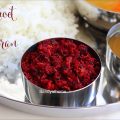 beetroot thoran recipe