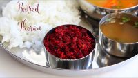 Beetroot thoran recipe, Beetroot stir fry