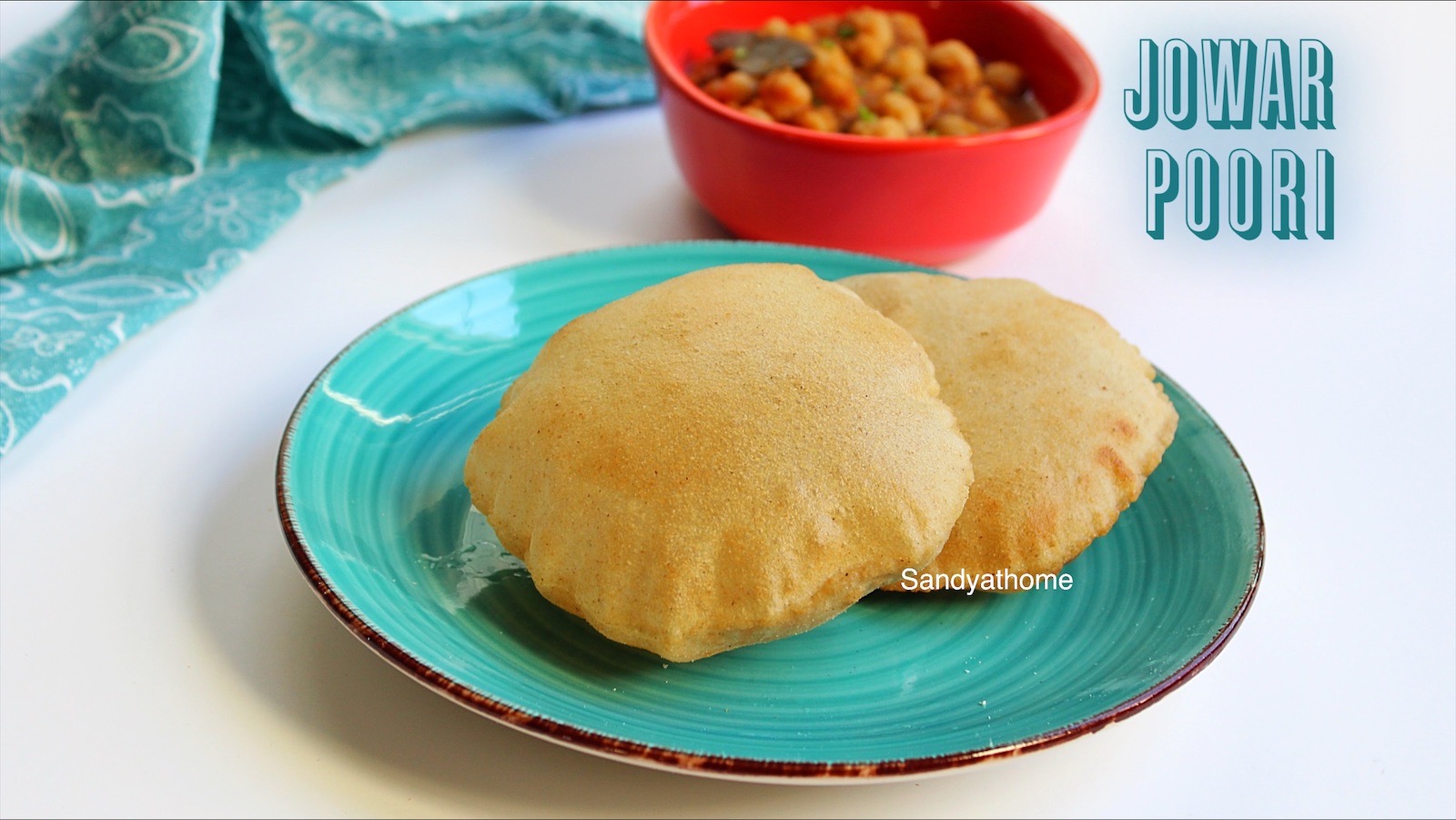 jowar poori recipe