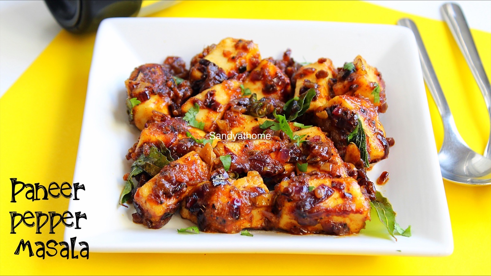 pepper paneer recipe