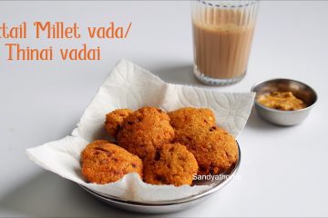 thinai vadai recipe