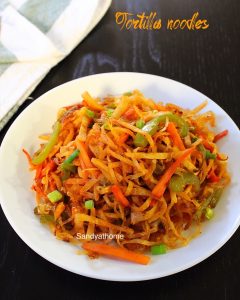 veg tortilla noodles