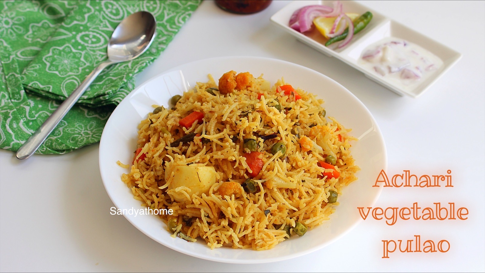 achari pulao