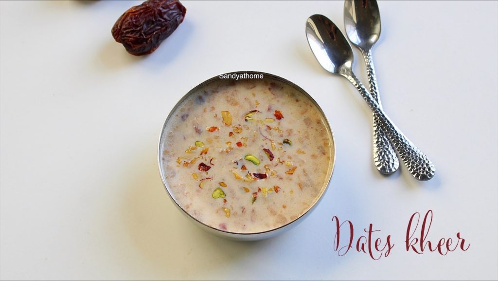 dates kheer