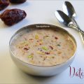 dates kheer recipe