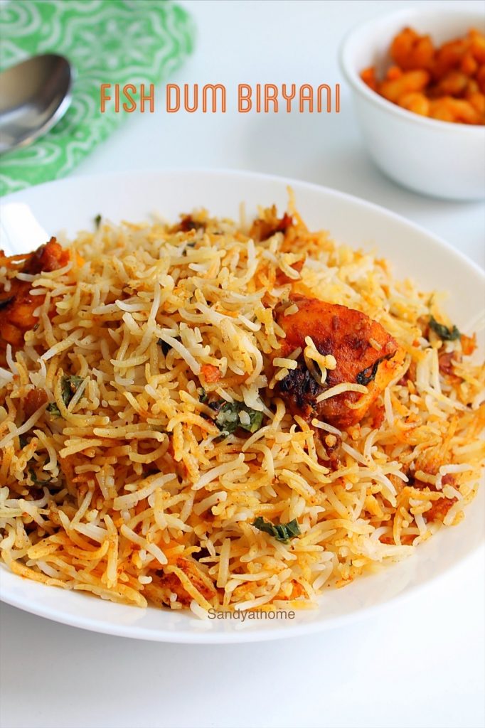 fish biryani recipe