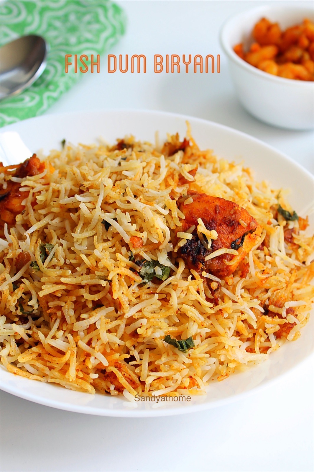 Fish dum biryani recipe, Fish biryani Sandhya's recipes
