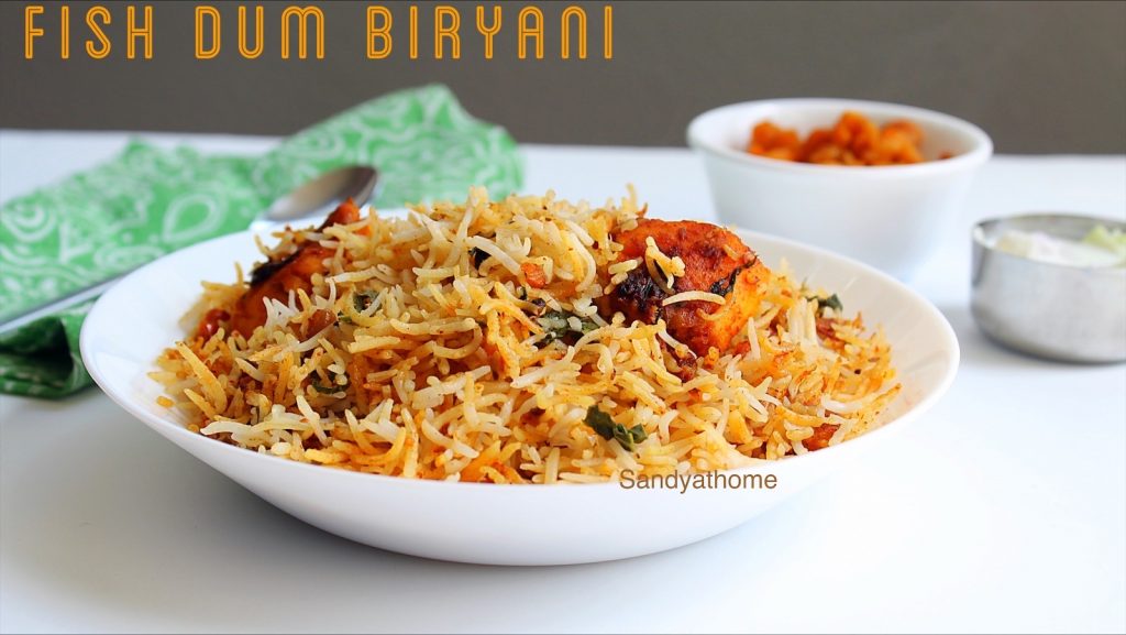 fish dum biryani