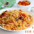 fish dum biryani recipe