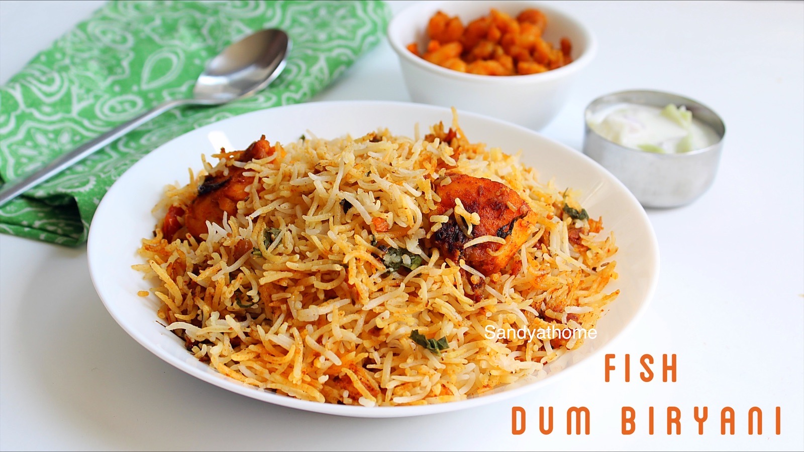 Fish dum biryani recipe, Fish biryani