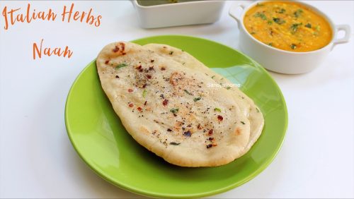 italian herbs naan with yeast recipe