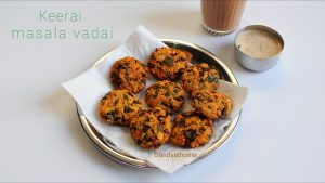 keerai masala vadai