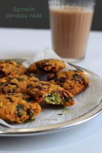 keerai masala vadai recipe