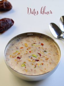 khajoor ki kheer 
