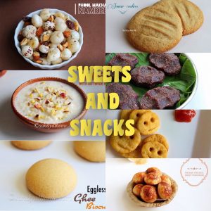 sweet and snacks