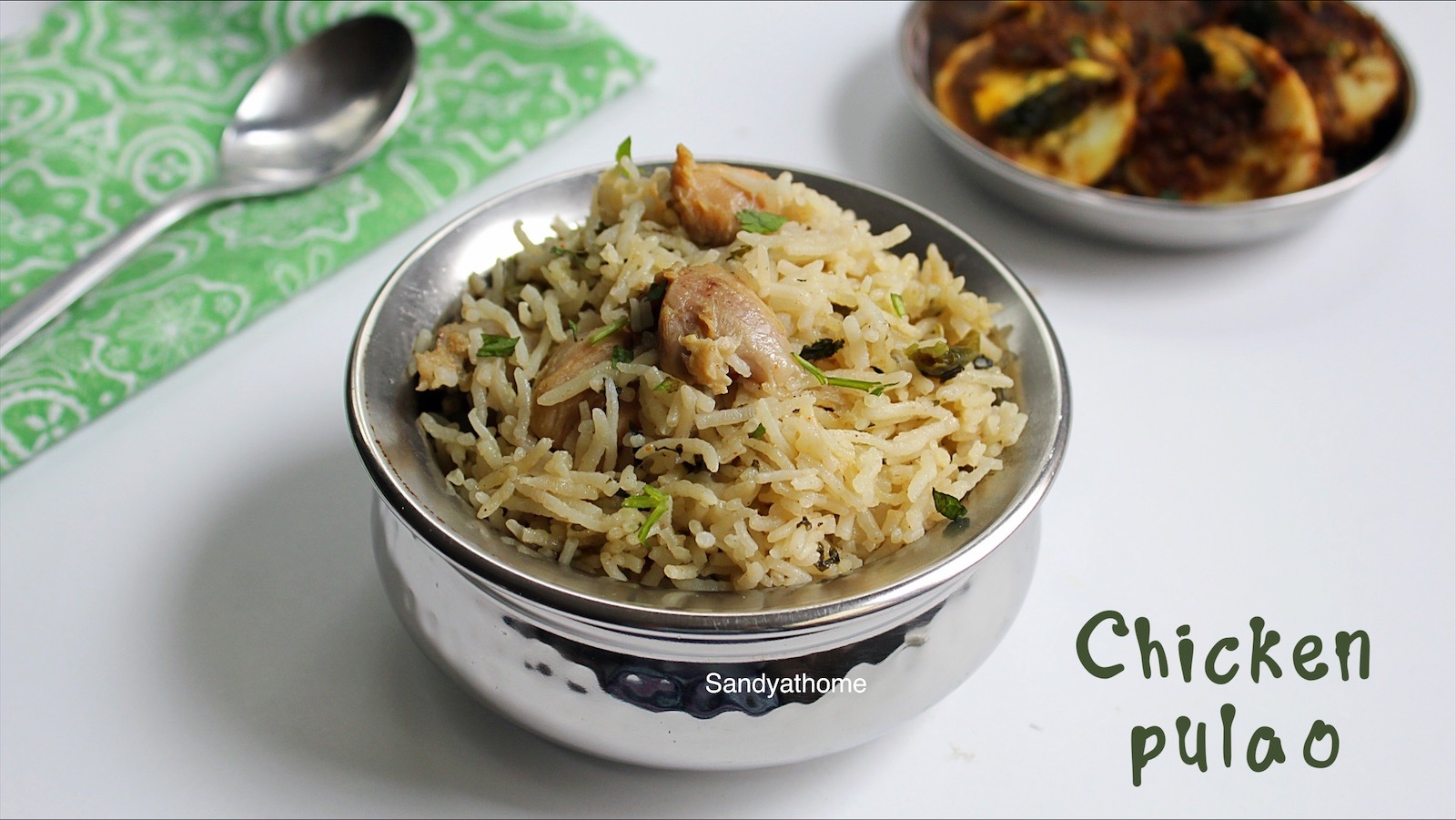 chicken pulao recipe