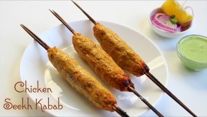 chicken seekh kebab