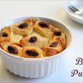 eggless bread pudding