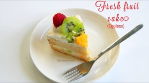 eggless fruit cake recipe
