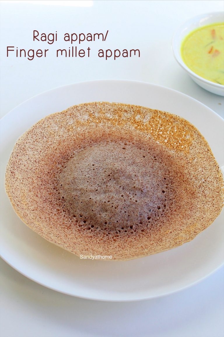 Ragi appam recipe, Finger millet appam recipe Sandhya's recipes
