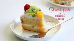 fresh fruit cake