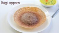Ragi appam recipe, How to make Finger millet appam recipe