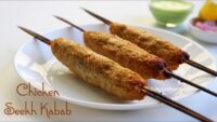 Chicken seekh kabab recipe, Seekh kebab