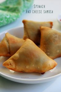 spinach samosa recipe