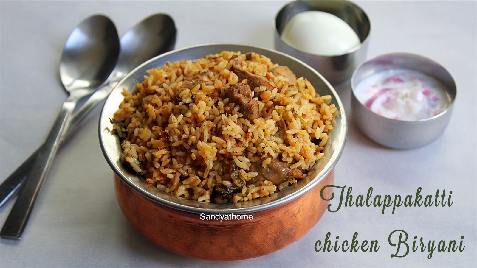 thalappakatti chicken biryani